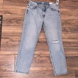 Light blue boyfriend jeans size 8